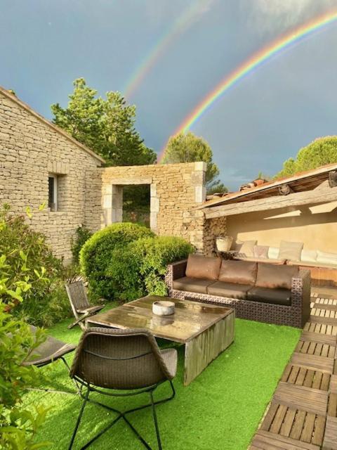 Mas Orea Gordes Exteriör bild