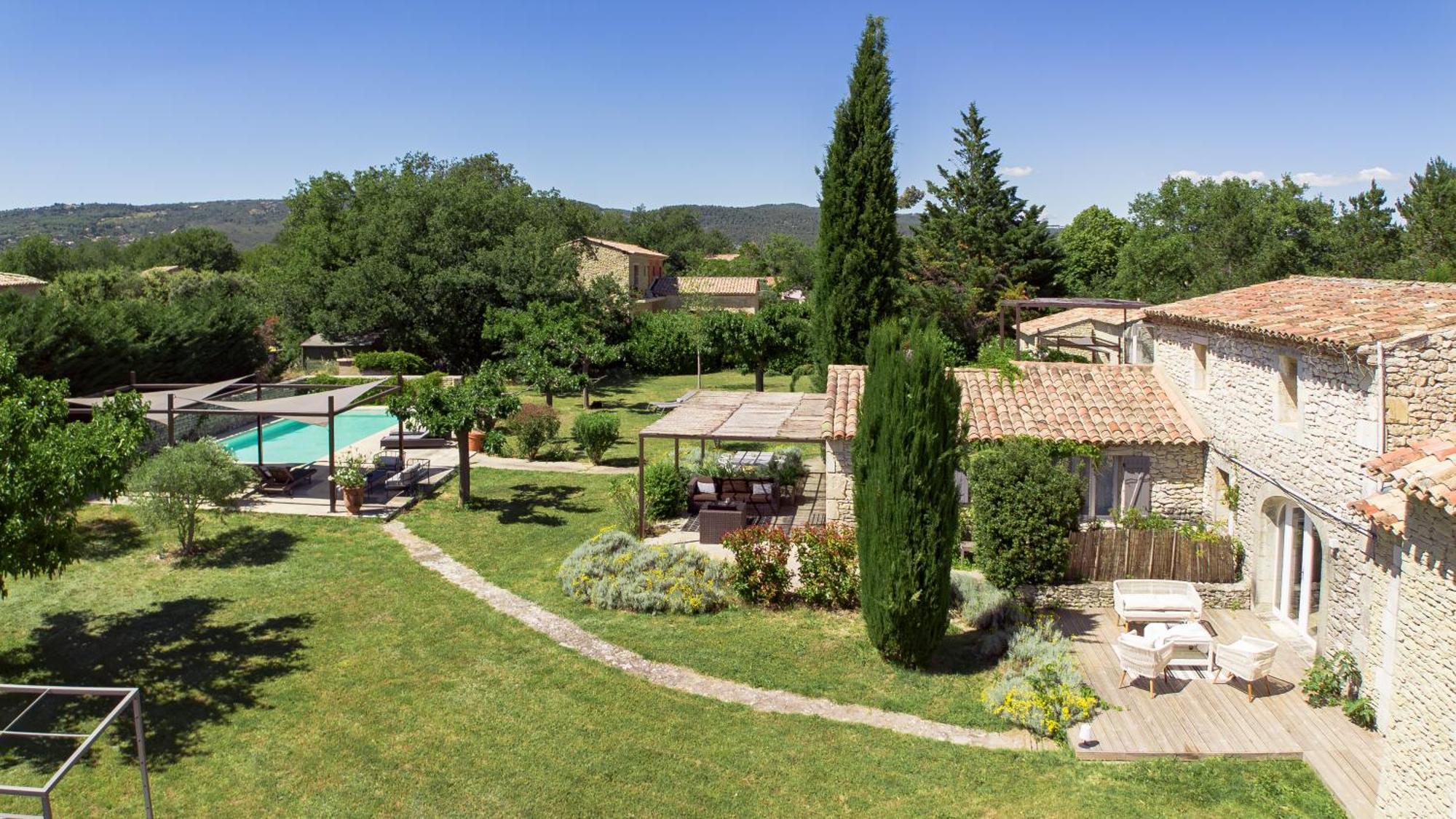 Mas Orea Gordes Exteriör bild